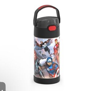 Marvel Avengers Thermos Water Bottle 12oz  BPA FREE